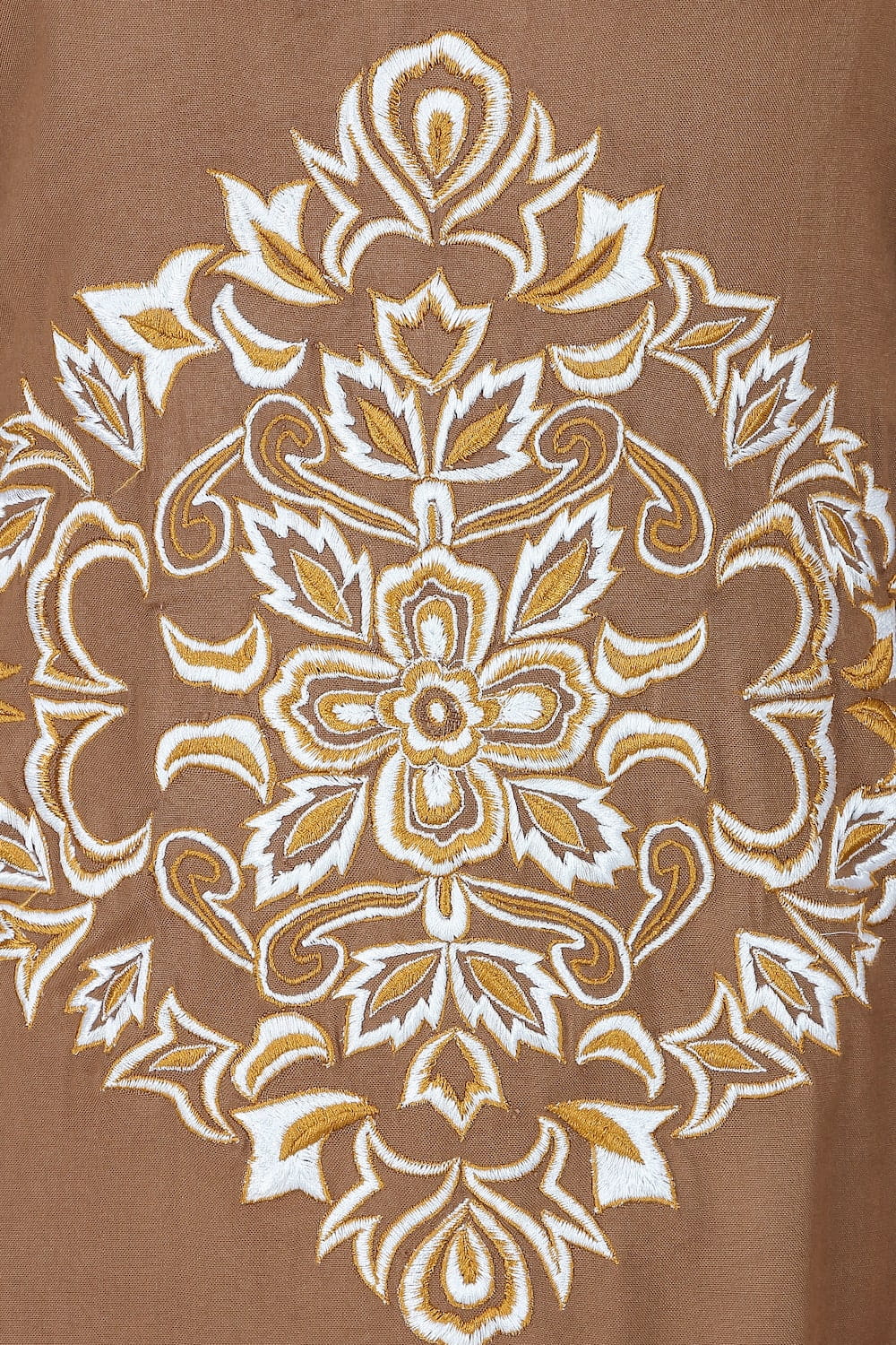 Floral Diamond Cut Festive Abaya