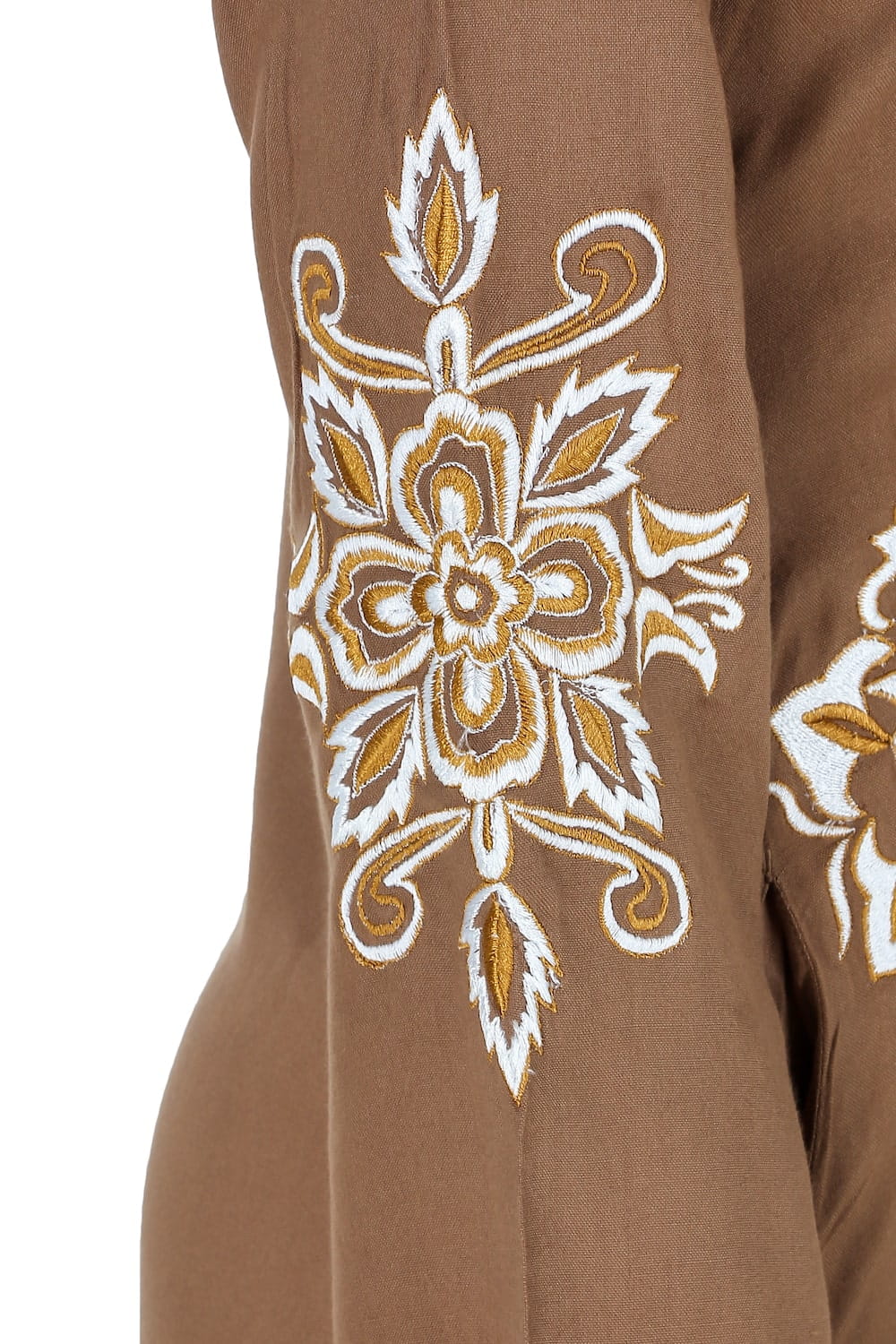 Floral Diamond Cut Festive Abaya