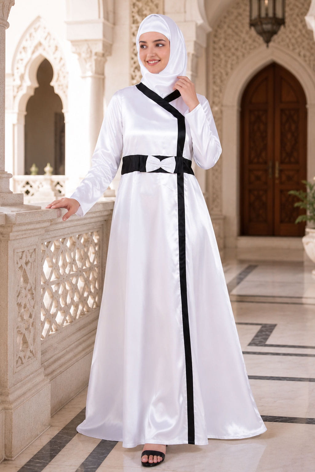 satin abaya dress 8 Colors Option Muslim Women Satin Abaya Dress Urgarment
