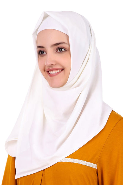 Mustard Jersey Lace Abaya