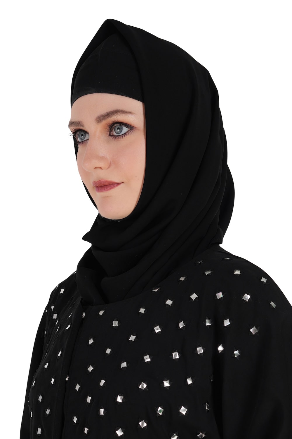 Saida Nida Dubai Black Abaya