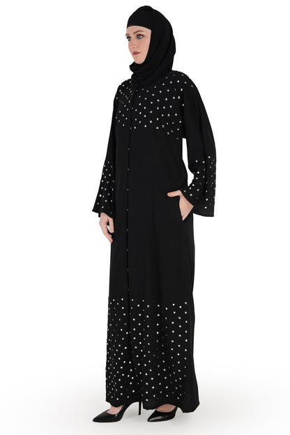 Saida Nida Dubai Black Abaya