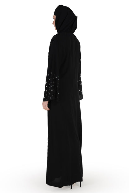 Saida Nida Dubai Black Abaya