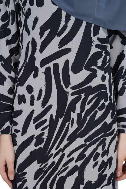 Printed Georgette Dual Layer Abaya AYG-003