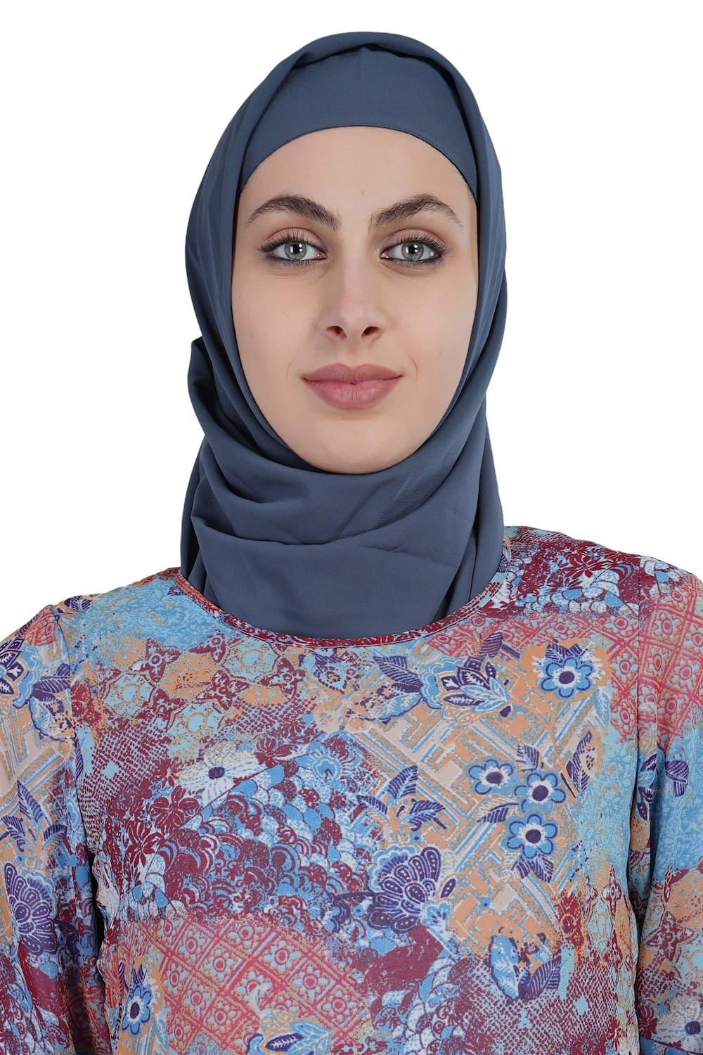 Printed Georgette Dual Layer Abaya AYG-010