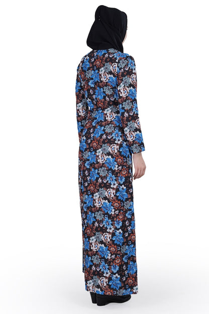 Printed Georgette Dual Layer Abaya AYG-016