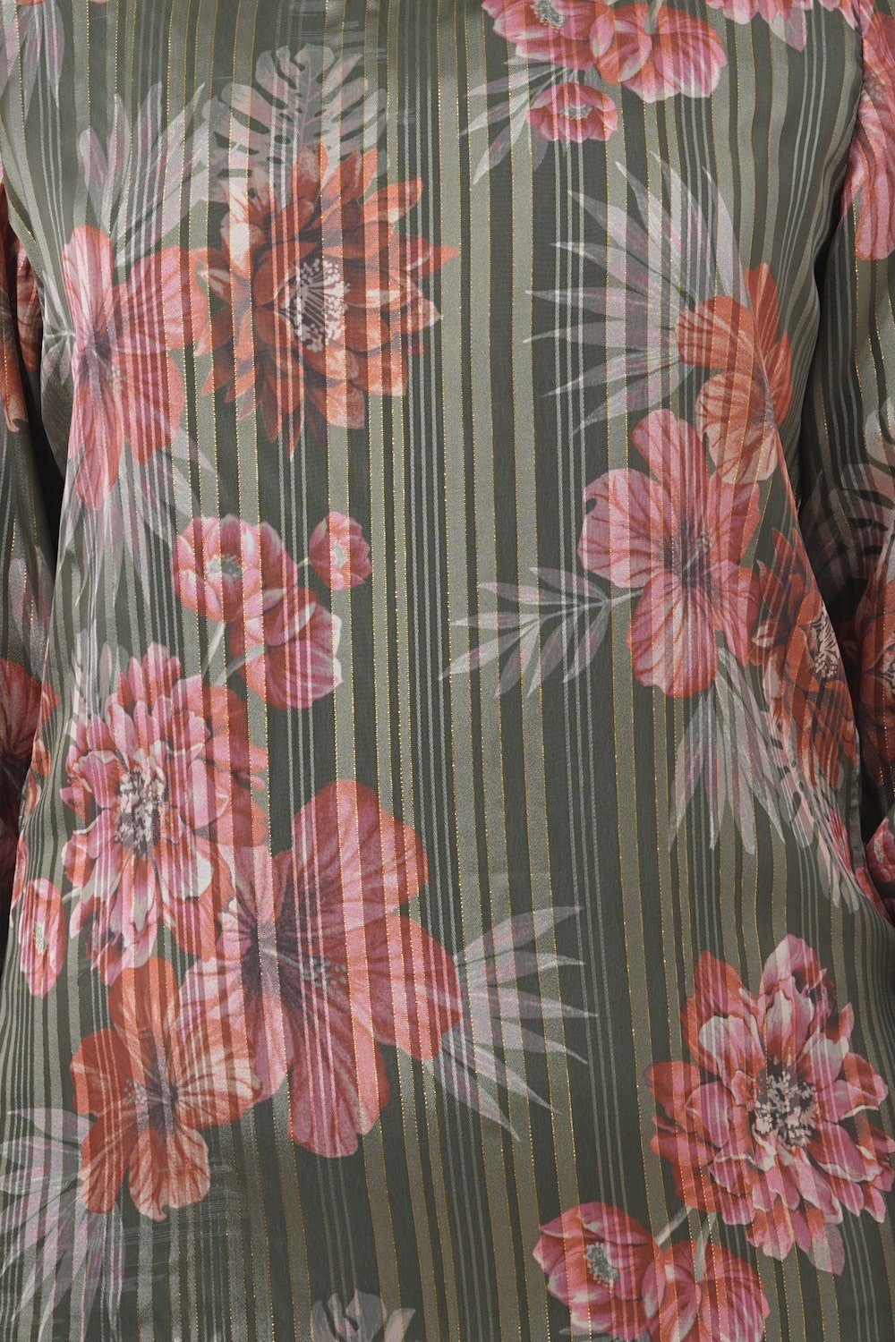 Printed Lurex Georgette Dual Layer Abaya AYG-023