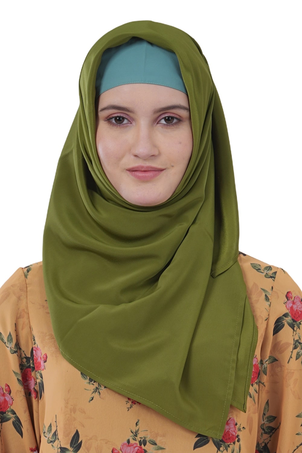 Printed Georgette Dual Layer Abaya AYG-025
