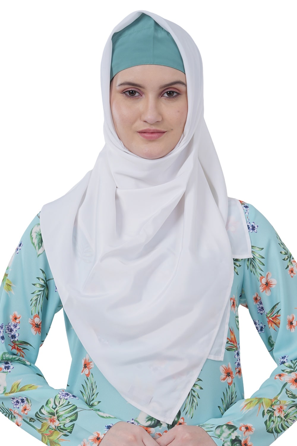 Printed Crepe Abaya AYP-615