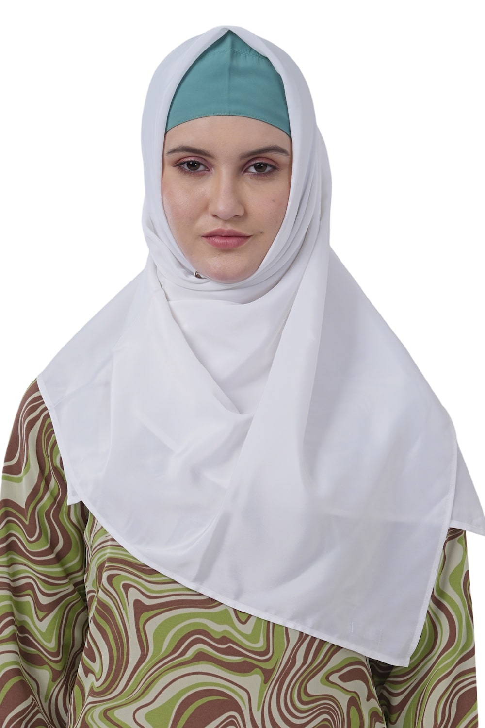 Printed Georgette Dual Layer Abaya AYG-033