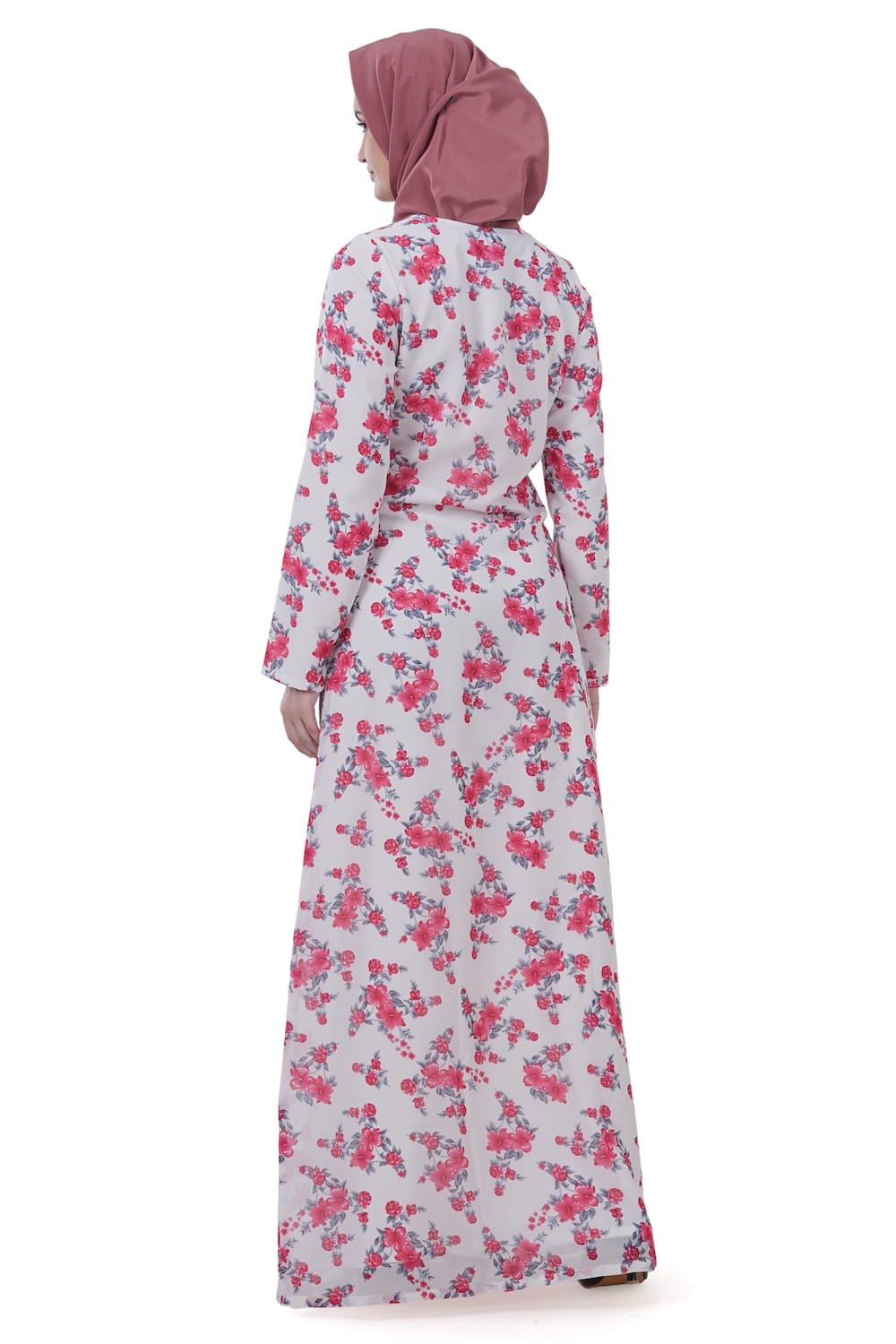 Printed Georgette Dual Layer Abaya AYG-039