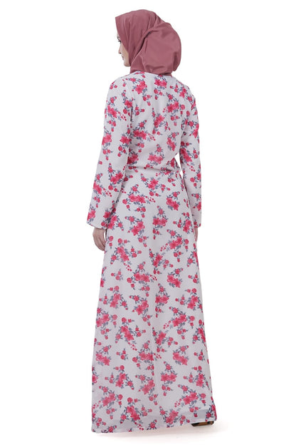 Printed Georgette Dual Layer Abaya AYG-039