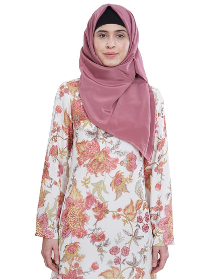 Printed Chiffon Dual Layer Abaya AYG-042