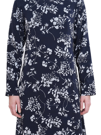 Printed Georgette Dual Layer Abaya AYG-043