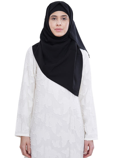 Printed Brasso Georgette Dual Layer Abaya AYG-054