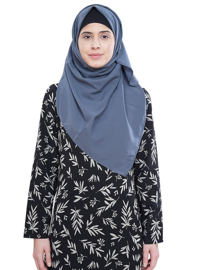Printed Georgette Dual Layer Abaya AYG-059