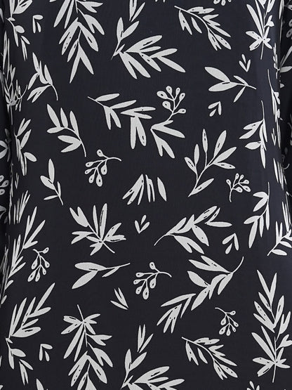 Printed Georgette Dual Layer Abaya AYG-059