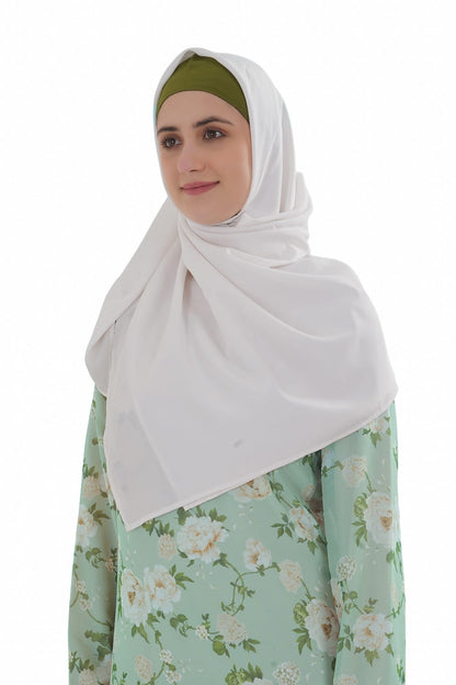 Printed Georgette Dual Layer Abaya AYG-065