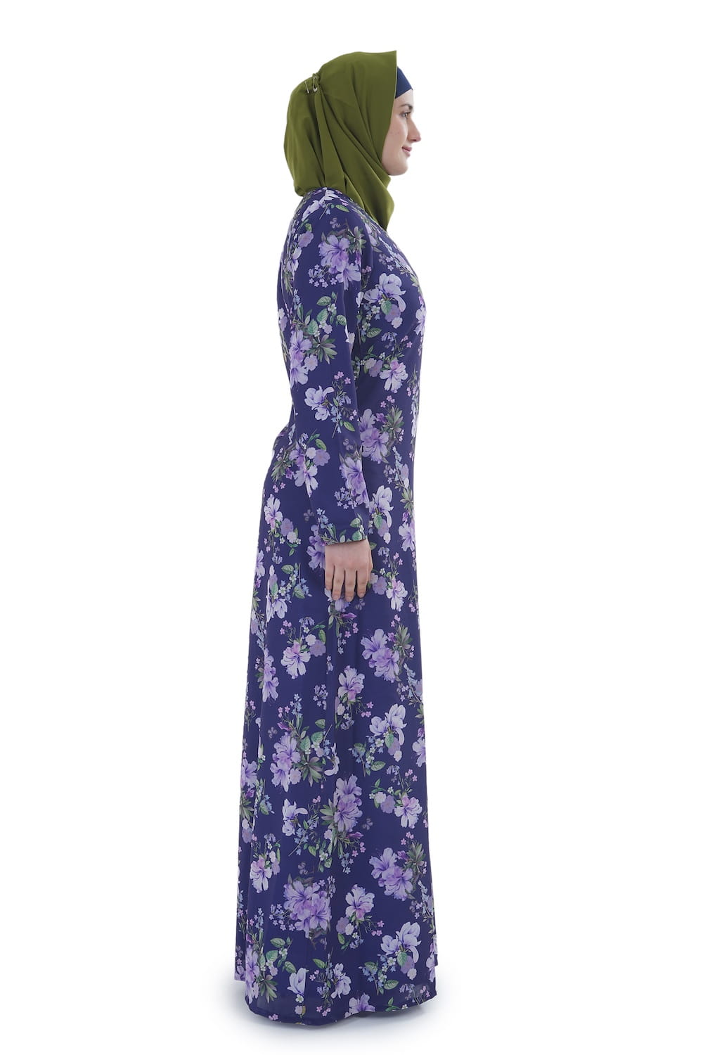 Printed Georgette Dual Layer Abaya AYG-066