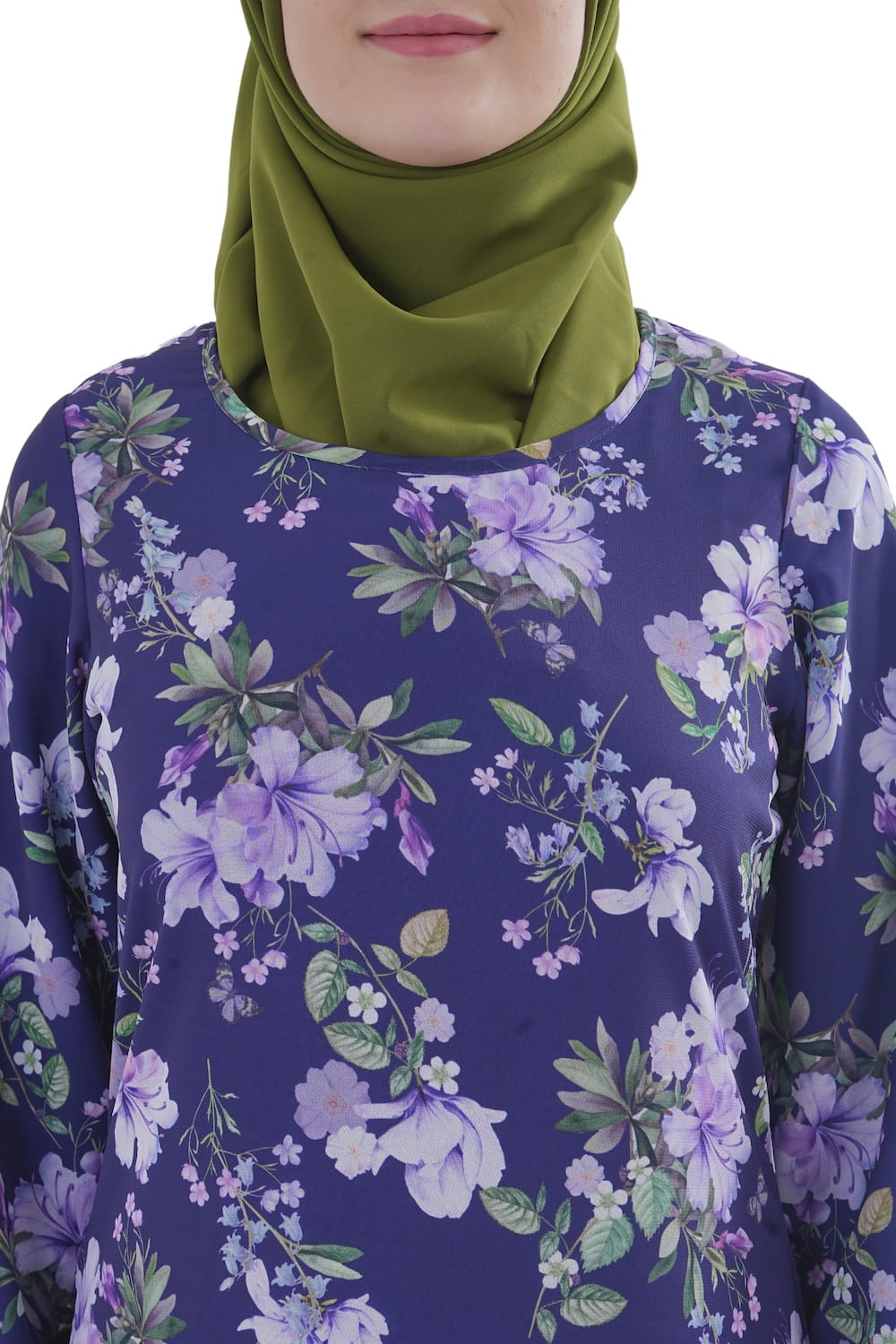 Printed Georgette Dual Layer Abaya AYG-066