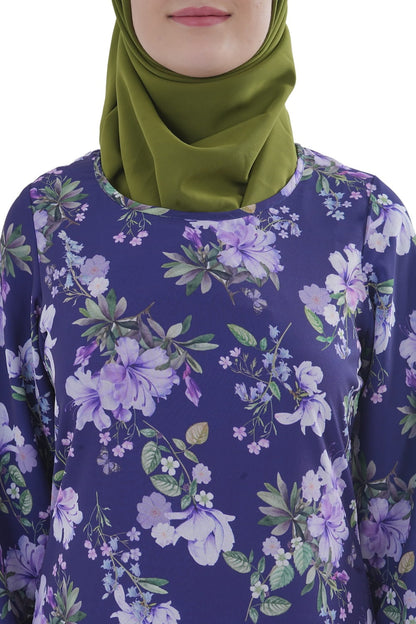 Printed Georgette Dual Layer Abaya AYG-066