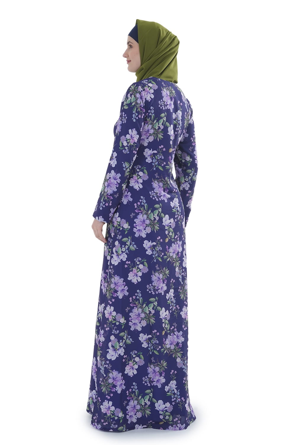 Printed Georgette Dual Layer Abaya AYG-066