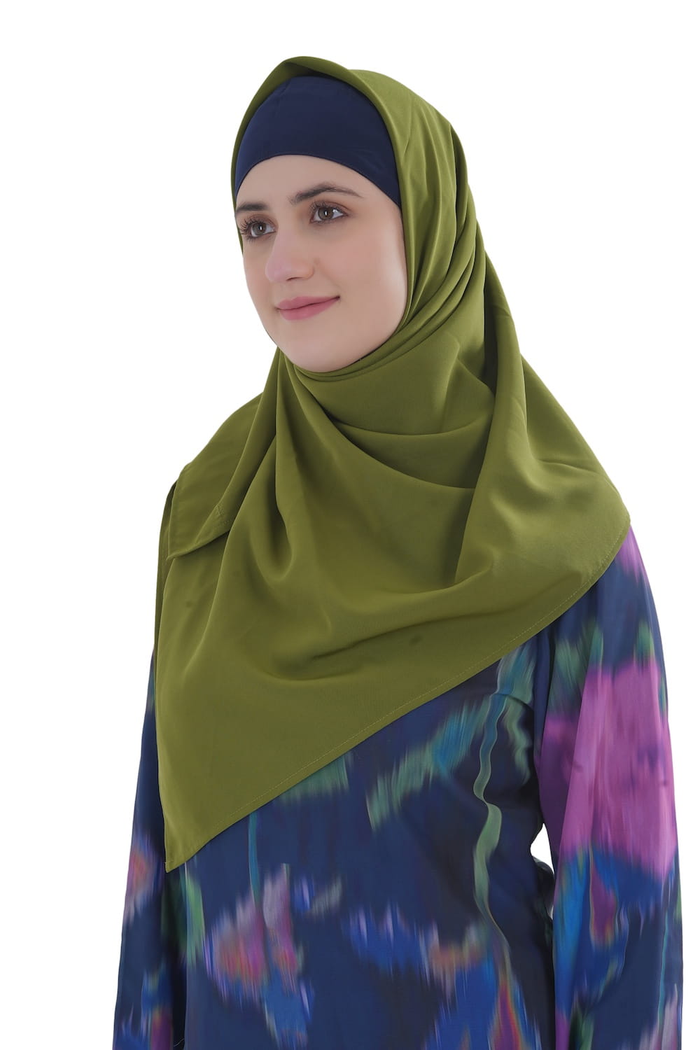 Printed Georgette Dual Layer Abaya AYG-067