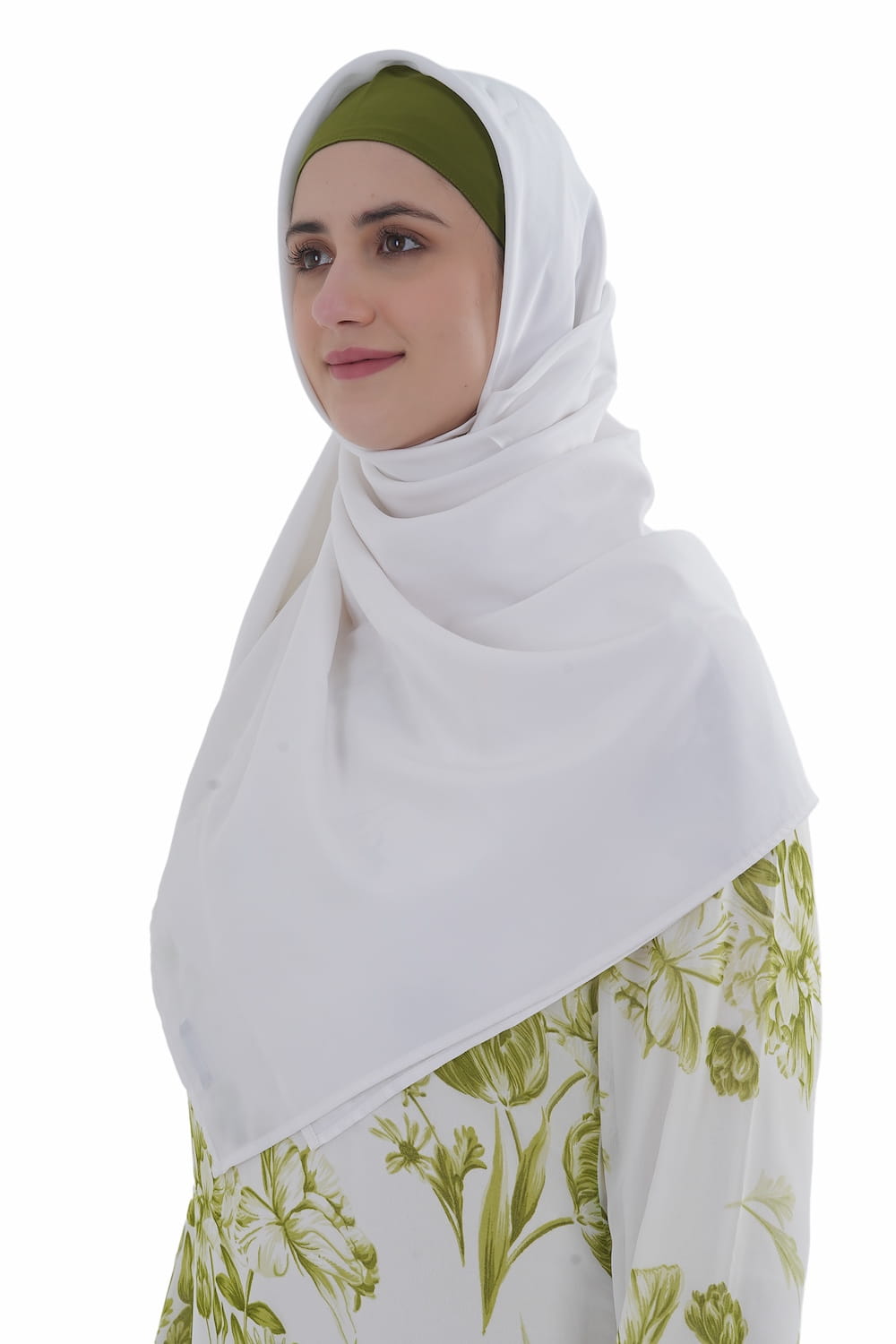 Printed Georgette Dual Layer Abaya AYG-068