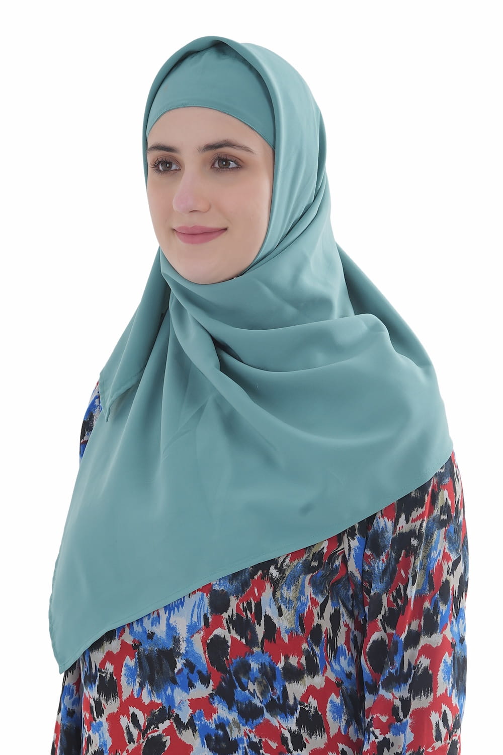 Printed Georgette Dual Layer Abaya AYG-069