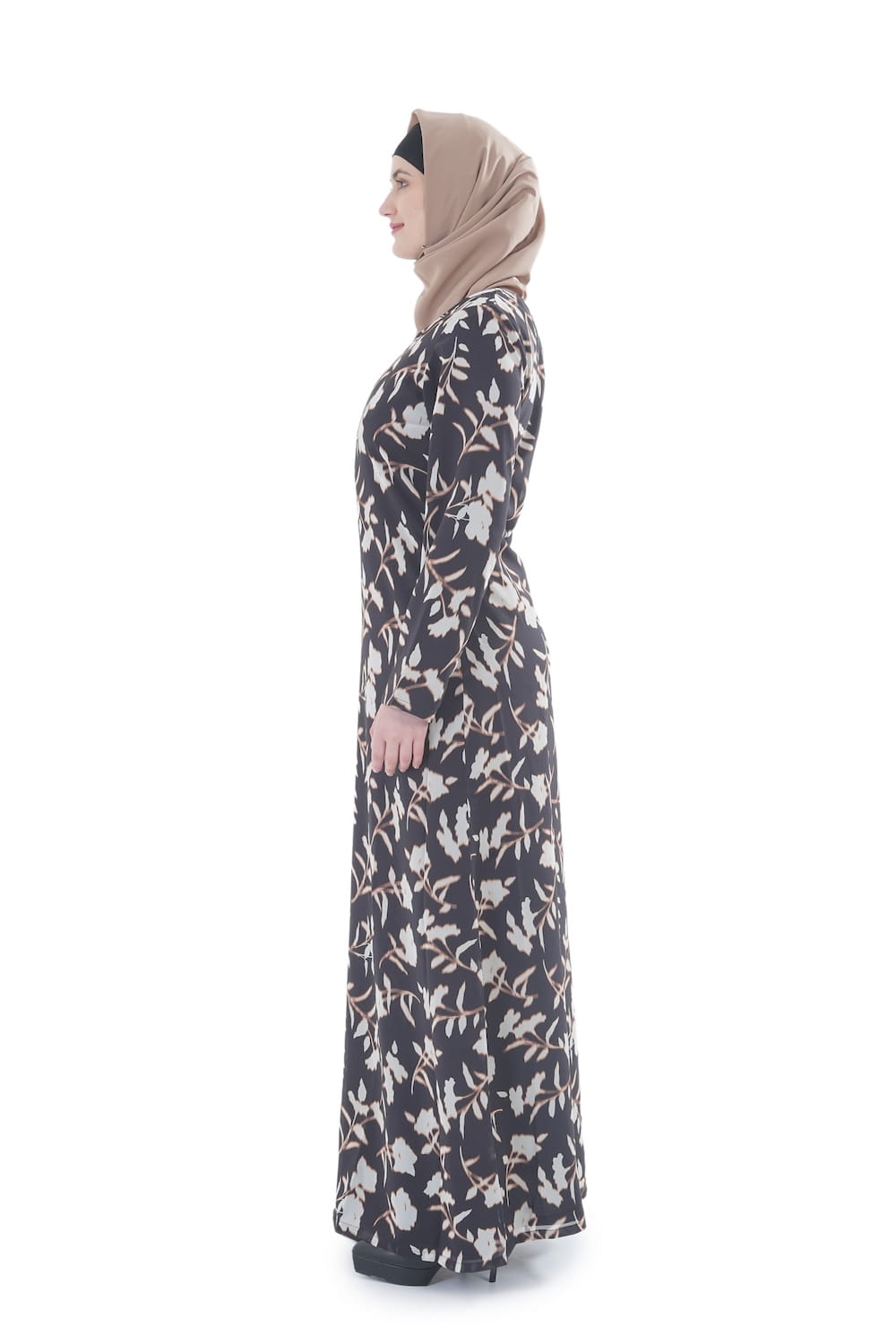 Printed Georgette Dual Layer Abaya AYG-073