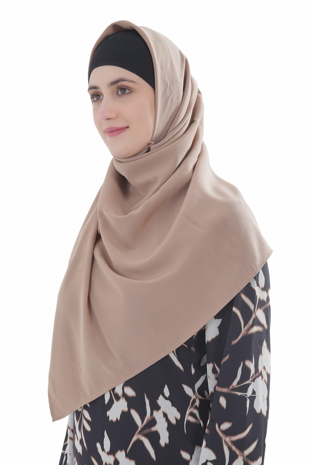 Printed Georgette Dual Layer Abaya AYG-073