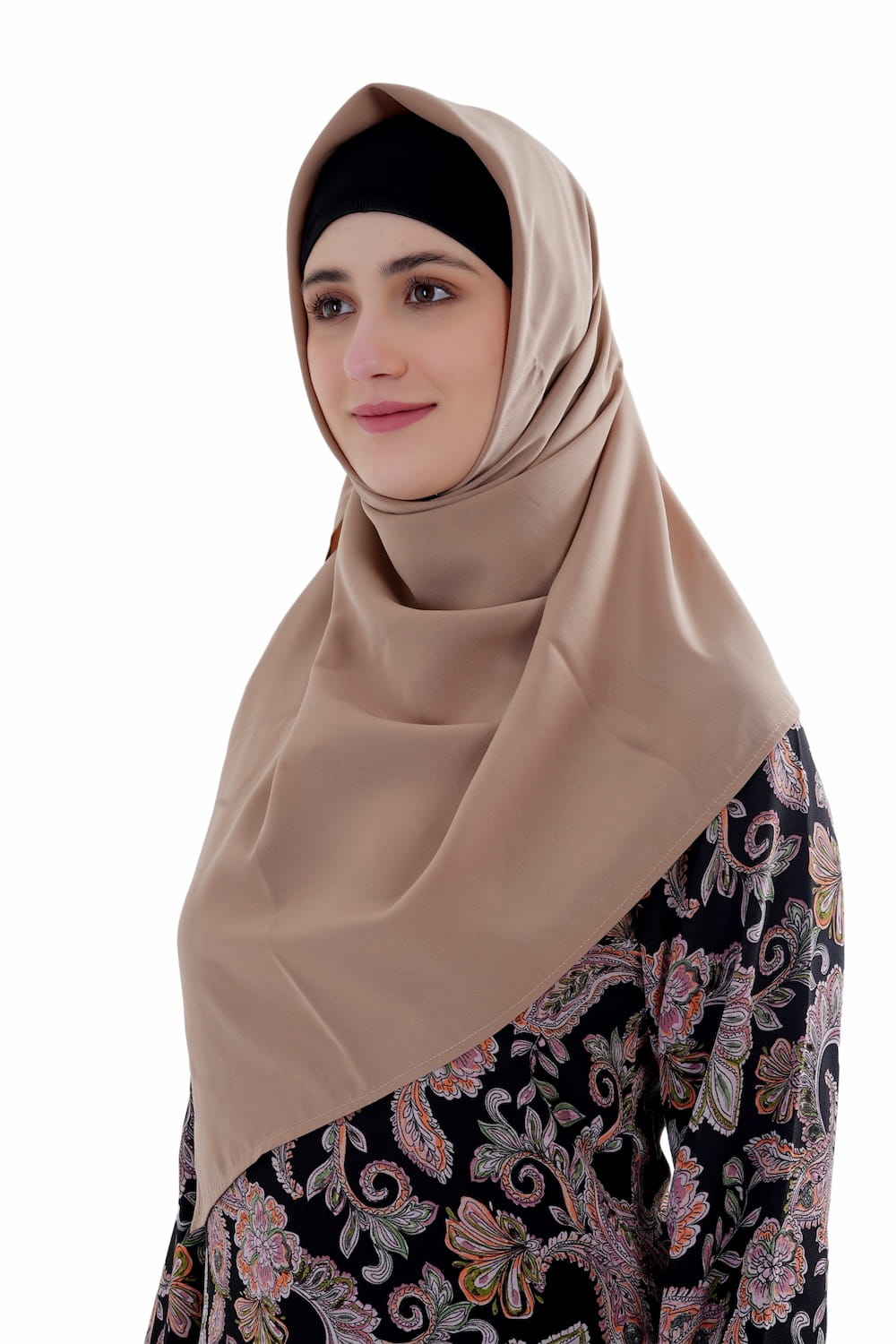 Printed Georgette Dual Layer Abaya AYG-077