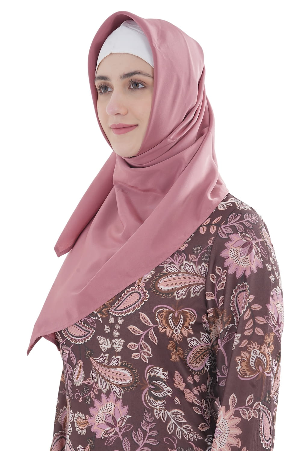 Printed Georgette Dual Layer Abaya AYG-079