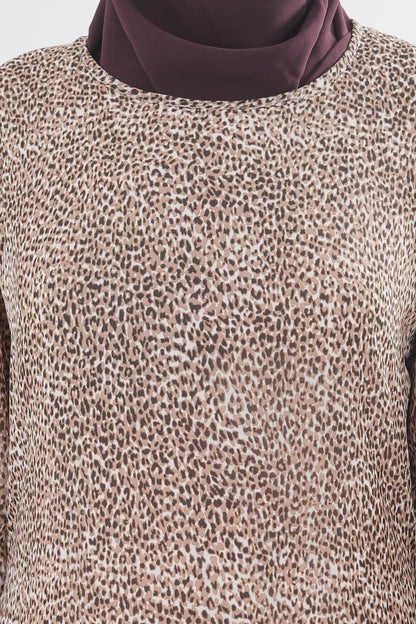 Printed Georgette Dual Layer Abaya AYG-081