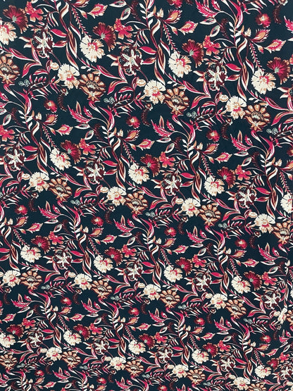 Printed Georgette Dual Layer Abaya AYG-094