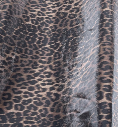 Printed Organza Dual Layer Abaya AYG-127