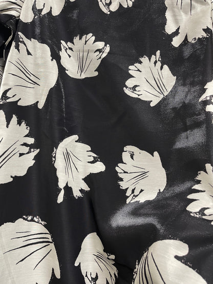 Printed Organza Dual Layer Abaya AYG-128