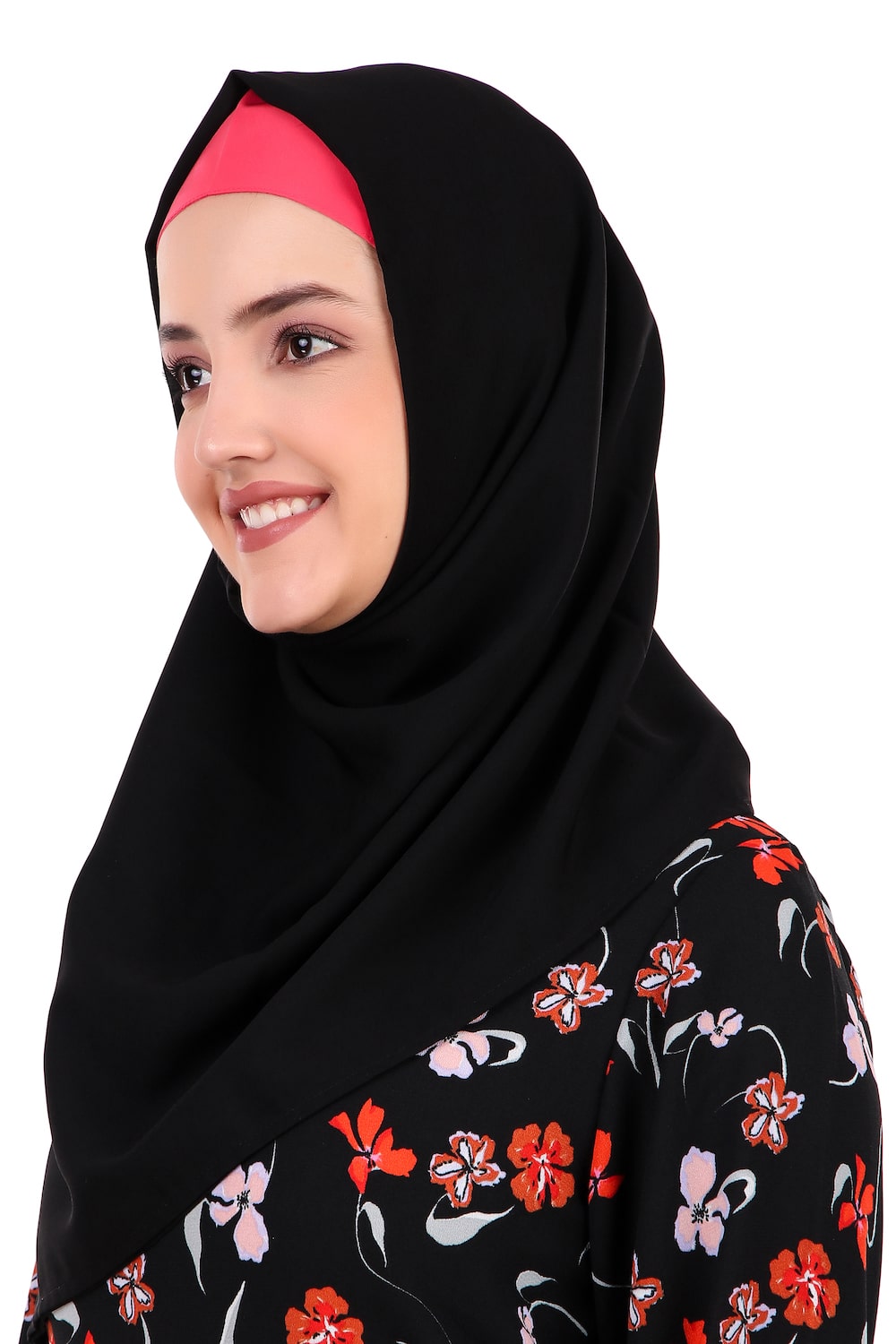 Printed Crepe Abaya AYP-394