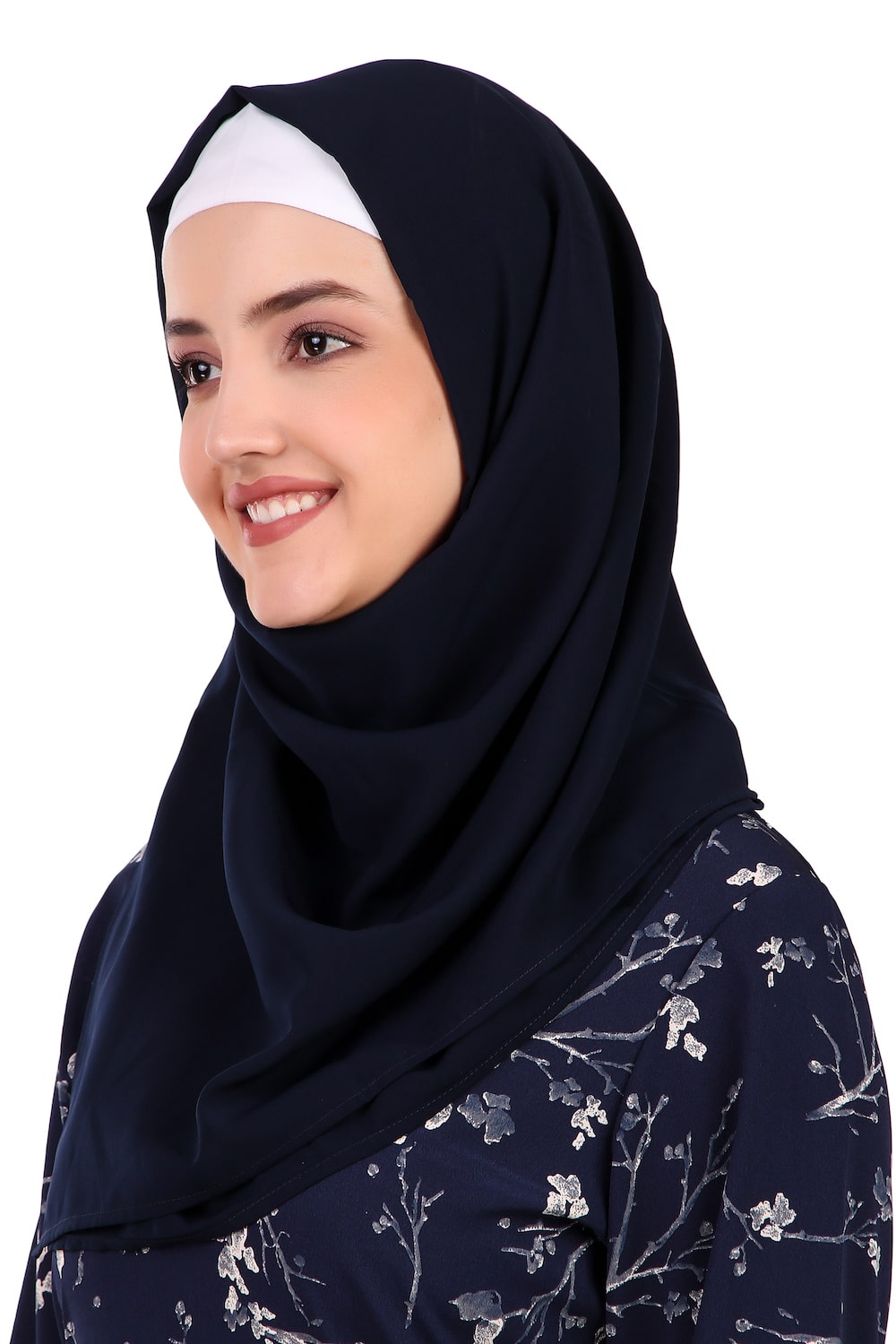 Printed Crepe Abaya AYP-395