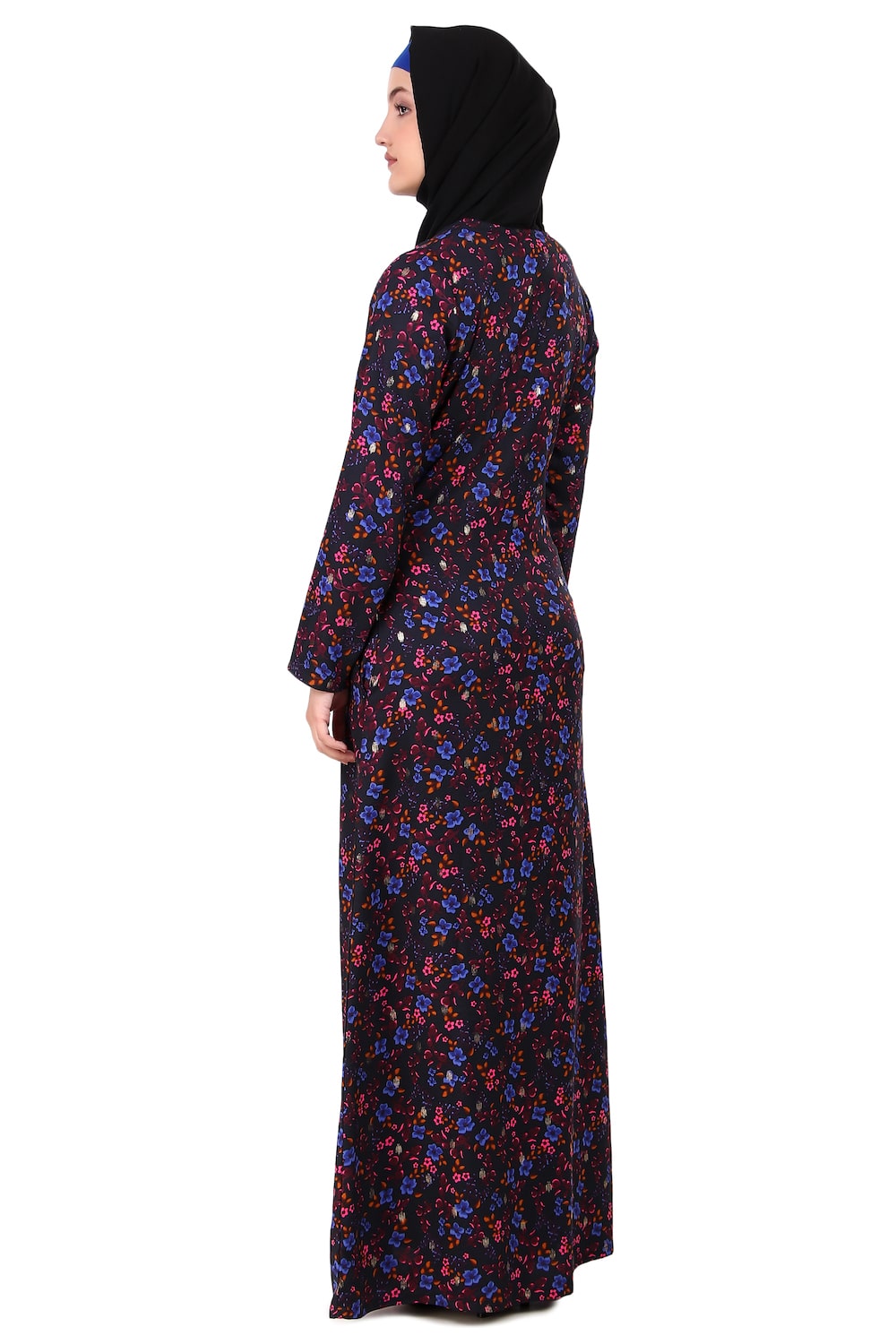 Printed Crepe Abaya AYP-399