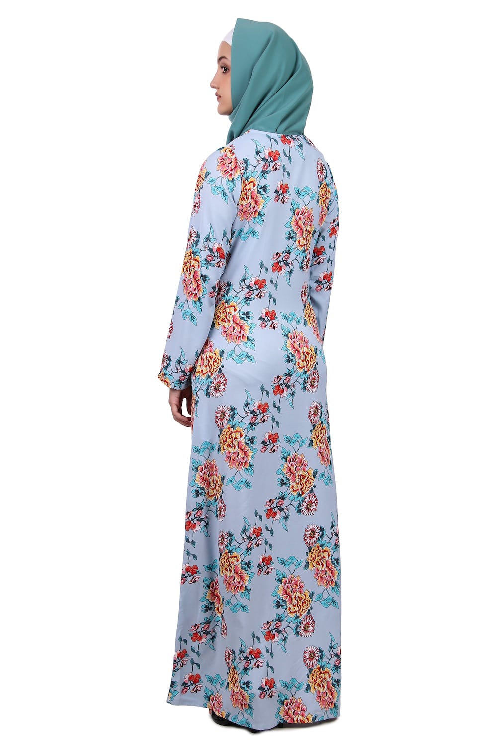 Printed Crepe Abaya AYP-403