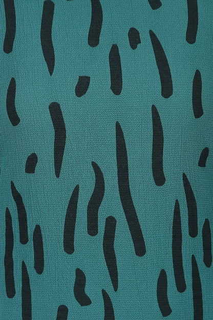 Printed Crepe Abaya AYP-411