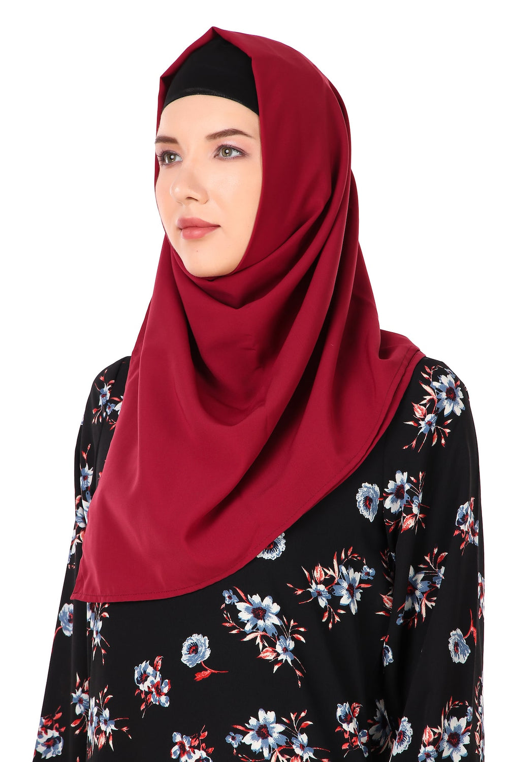 Printed Crepe Abaya AYP-419