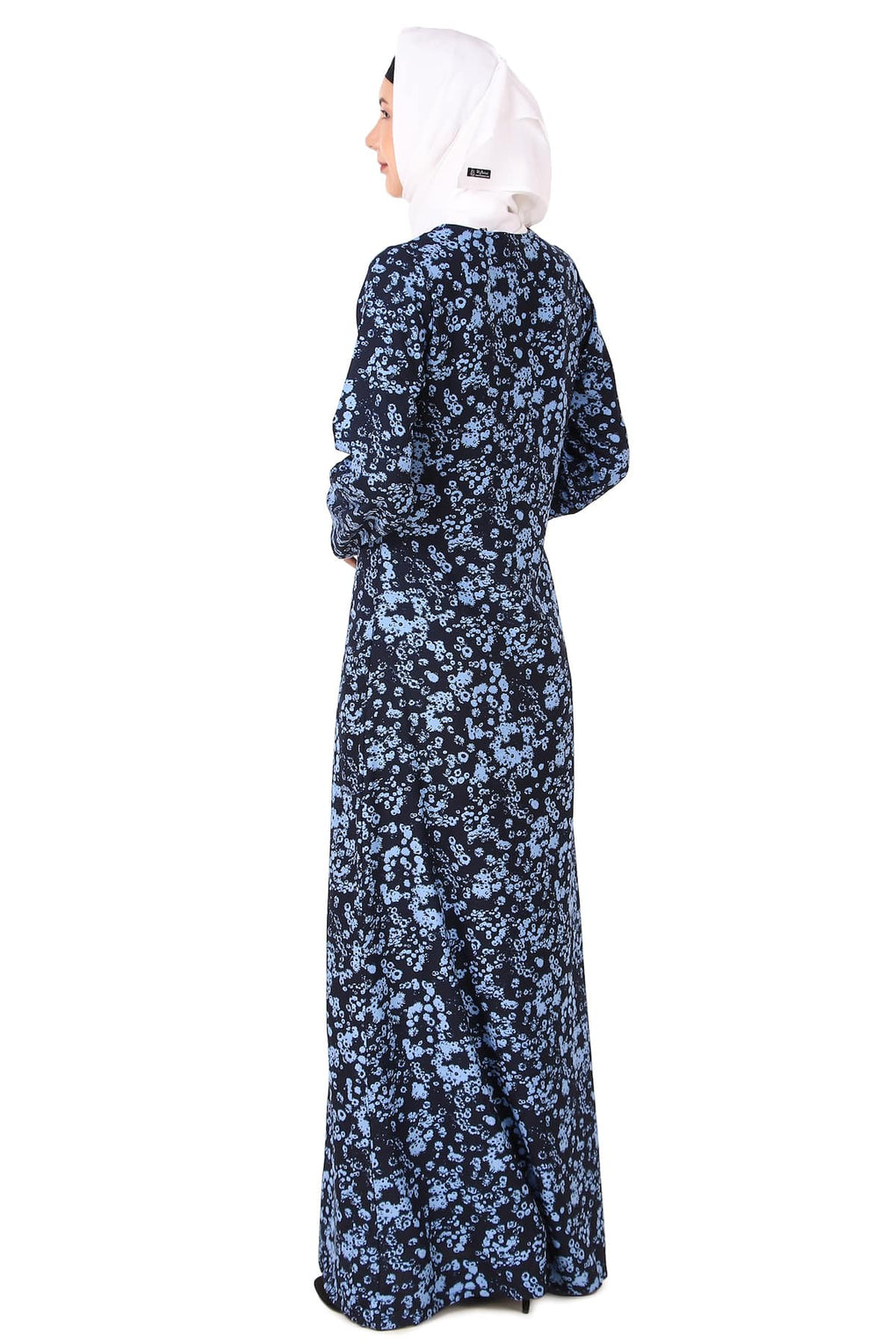 Printed Crepe Abaya AYP-420