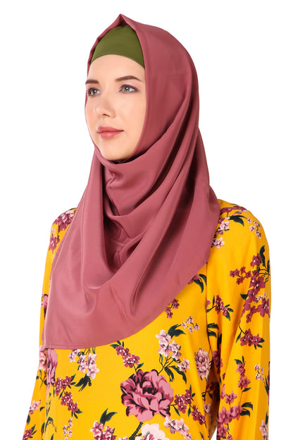 Printed Crepe Abaya AYP-423