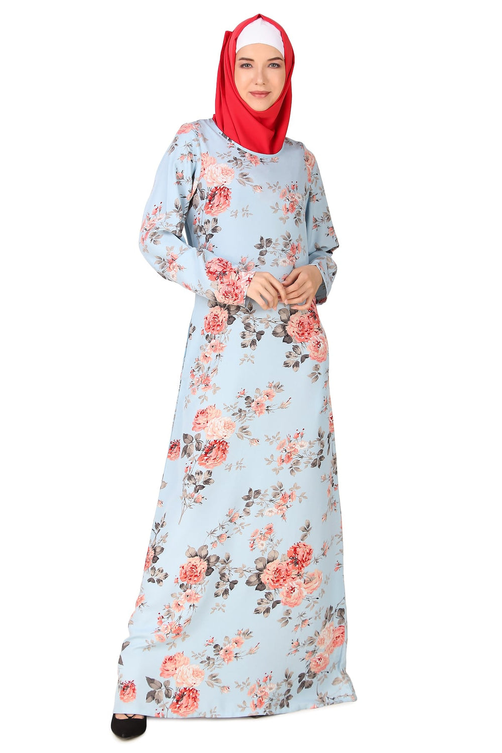 Printed Crepe Abaya AYP-430