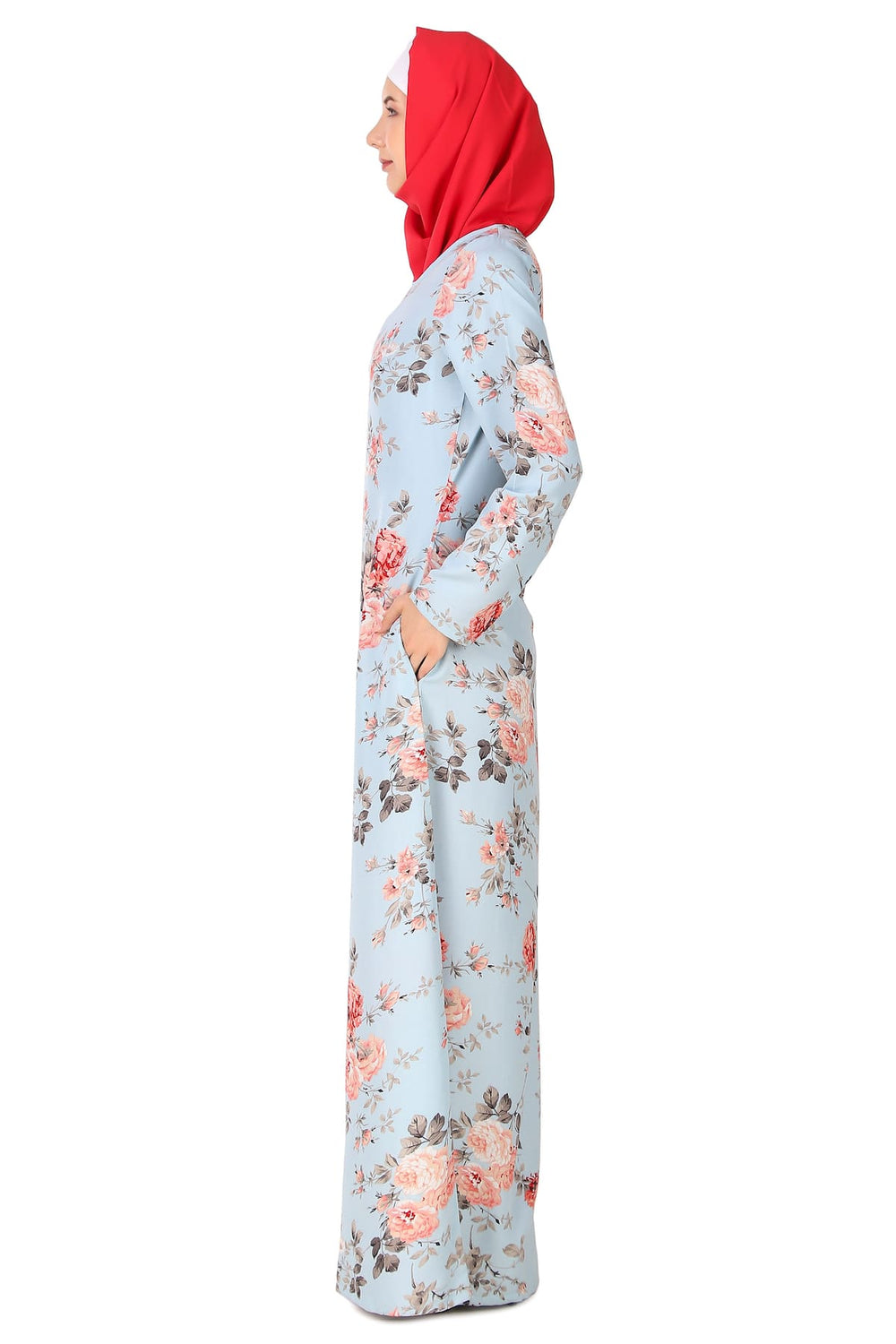 Printed Crepe Abaya AYP-430