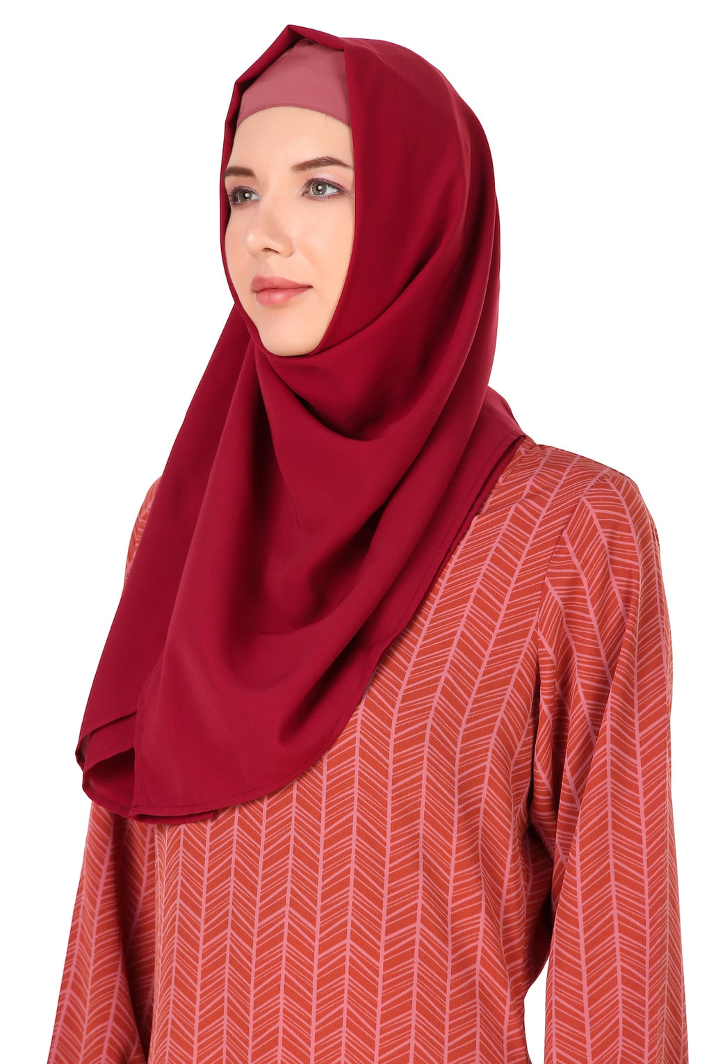 Printed Crepe Abaya AYP-431