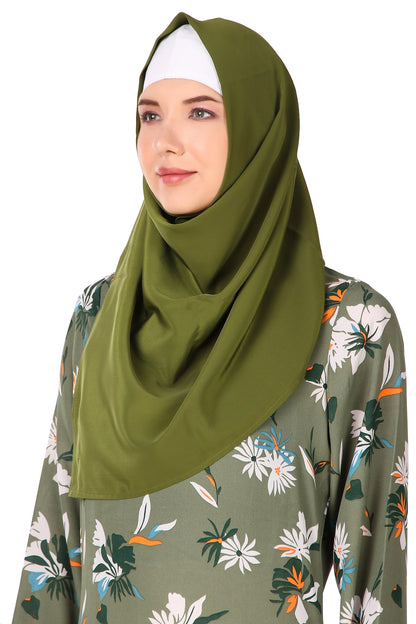 Printed Crepe Abaya AYP-433