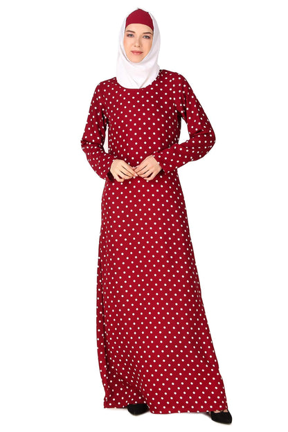 Printed Crepe Abaya AYP-434